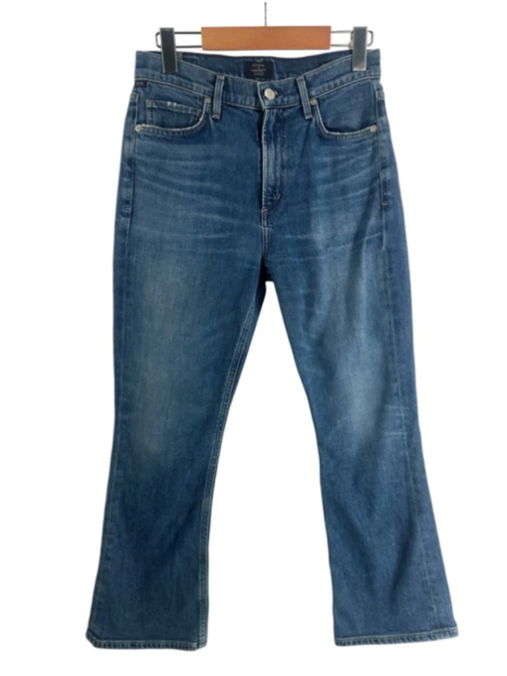 Citizens Of Humanity Demy cropped flare summer y2k minimalist classic sz 25